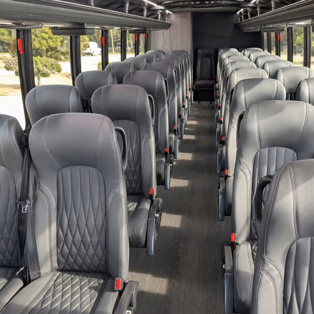 35 passenger minibus inside