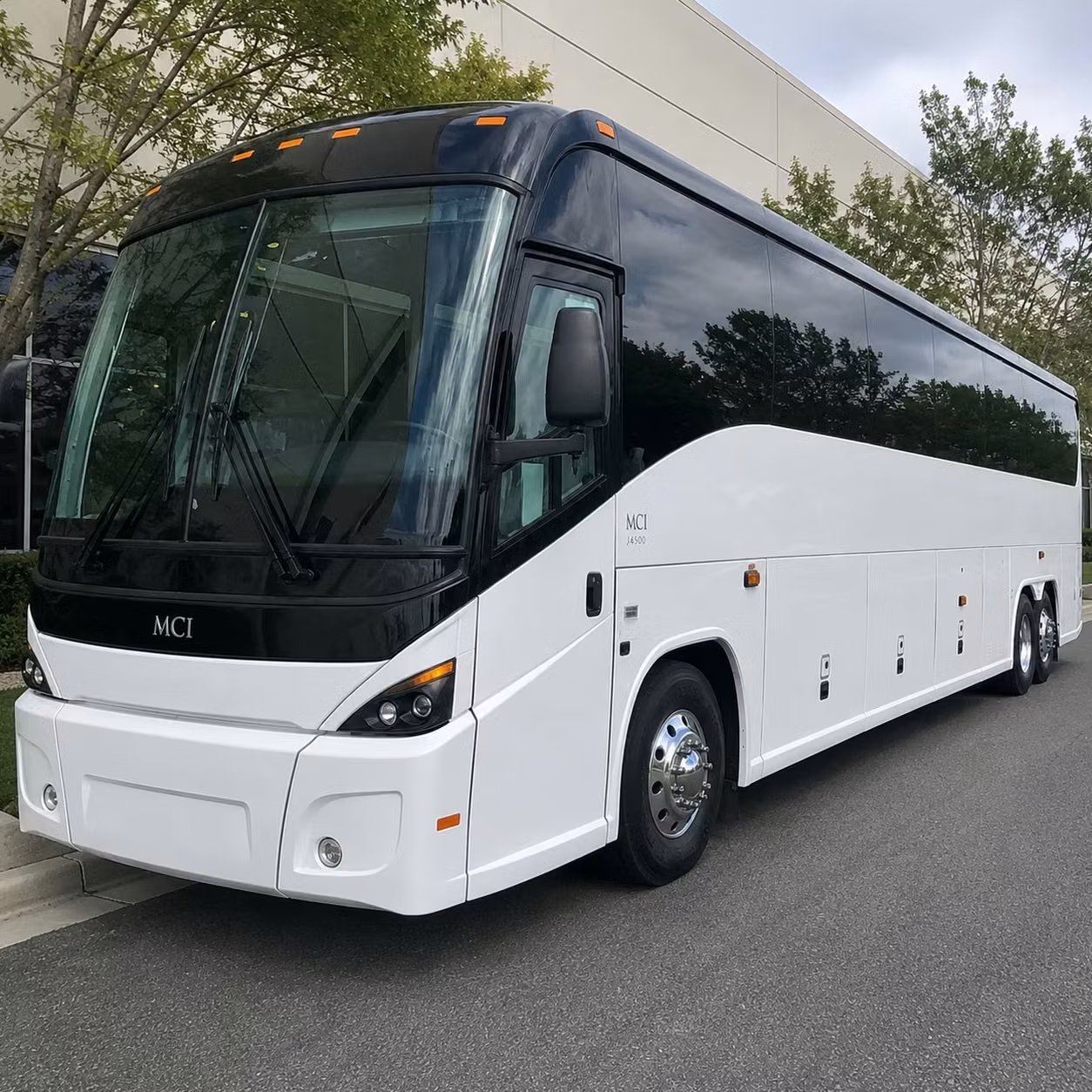 56 passenger charter bus