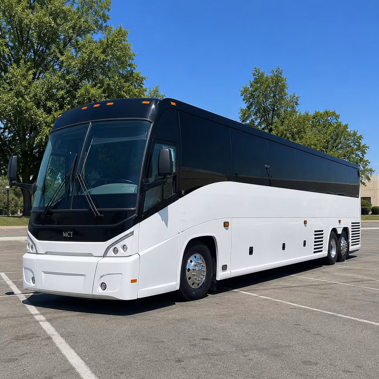 iowa city 56 passenger charter bus rental