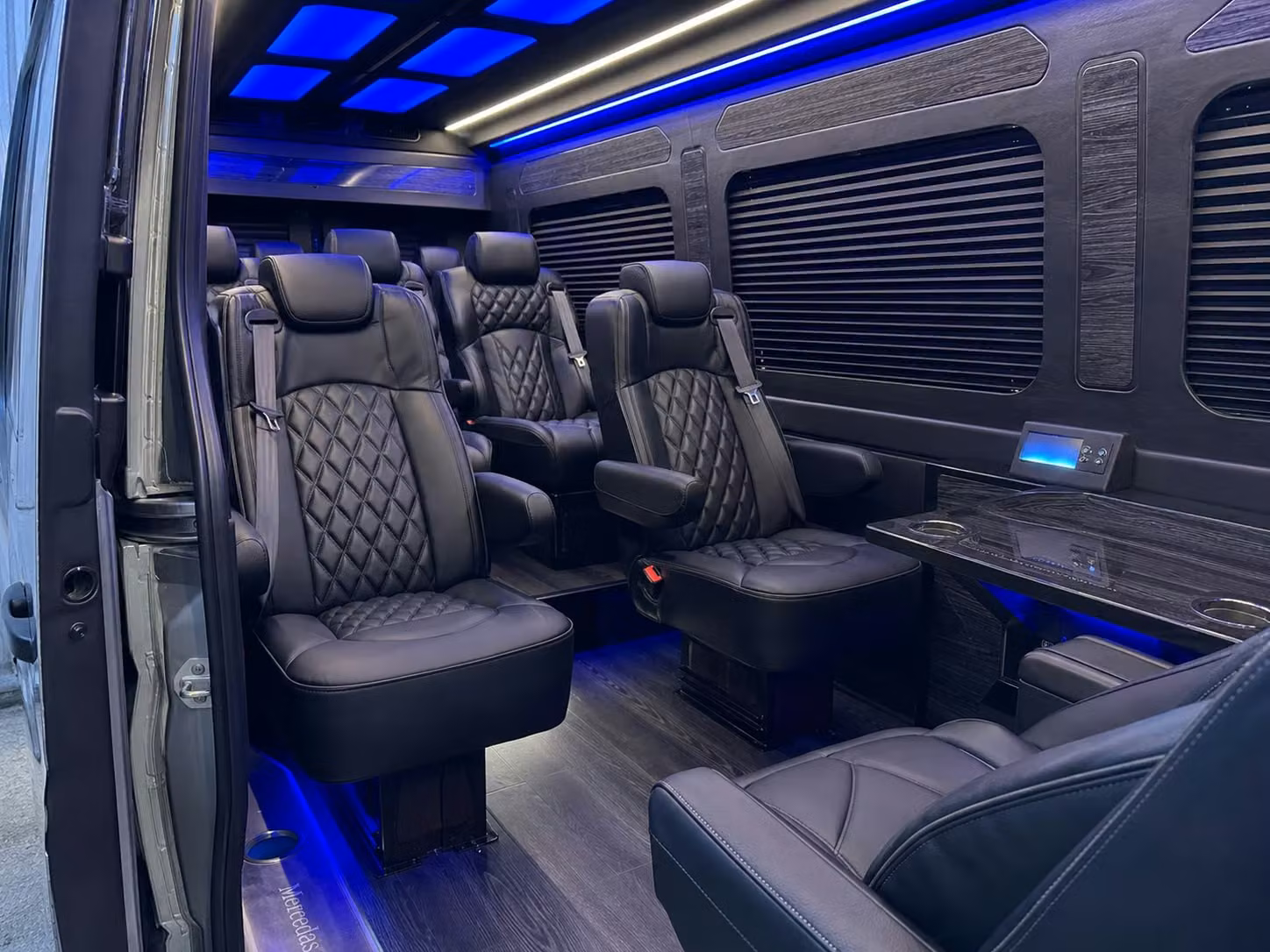sprinter van transportation for groups and events across iowa city