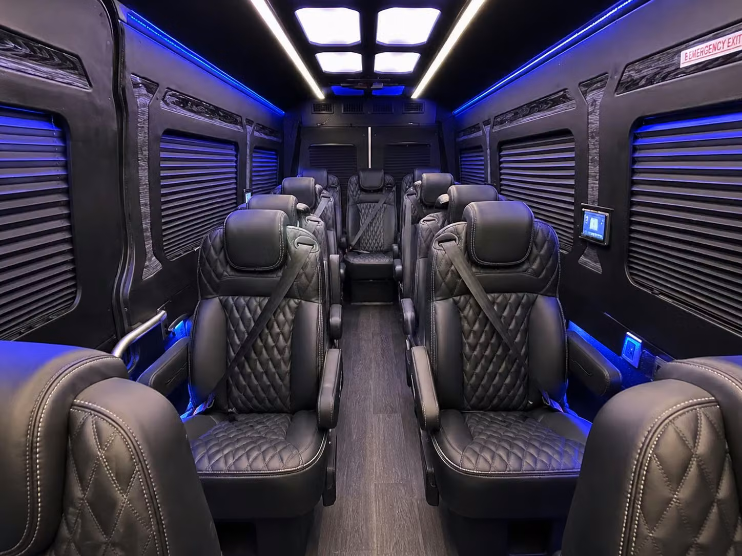 sprinter van with driver interior
