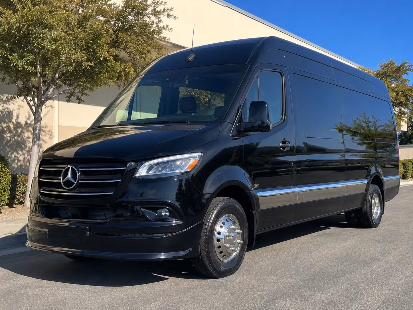 sprinter van with driver